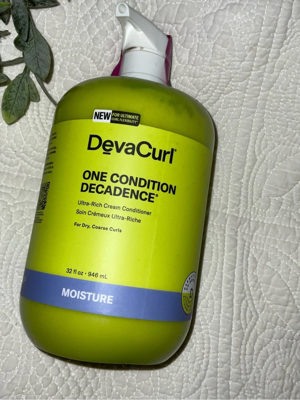32oz DevaCurl One Condition Decadence Cream Conditioner
